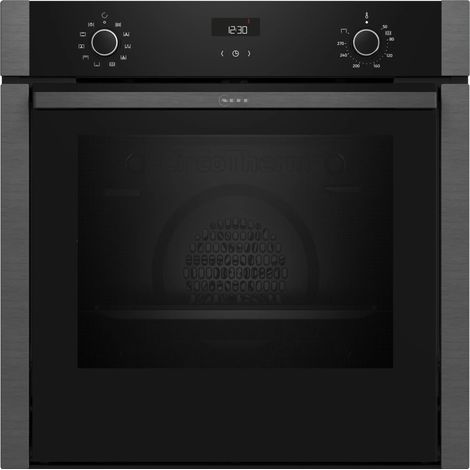 Neff N 50 B3ACE2AG3. Dimensione del forno: Media, Tipo di forno: Forno elettrico, Capacità interna forno totale: 71 L. Posizionamento dell'apparecchio: Da incasso, Colore del prodo... - Neff B3ACE2AG3
