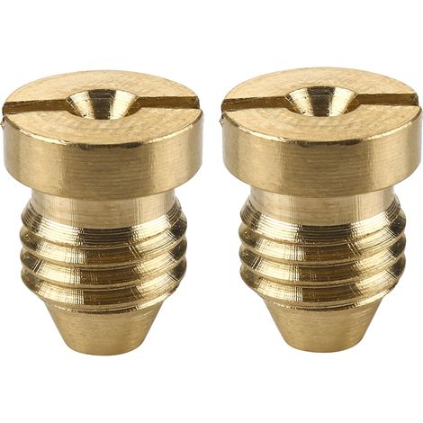 CCYKXA 1,1-mm-Schaumkanonen-Öffnungsdüse, universelle Gewindespitzen für Schneeschaumlanze, 2er-Pack