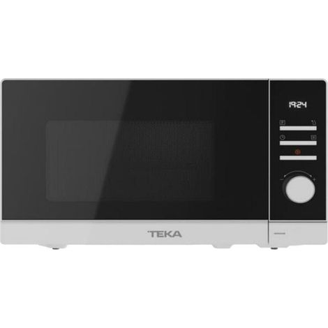 Teka MWEFS20G Mikrowelle mit Grill schwarz und weiß 20 Liter