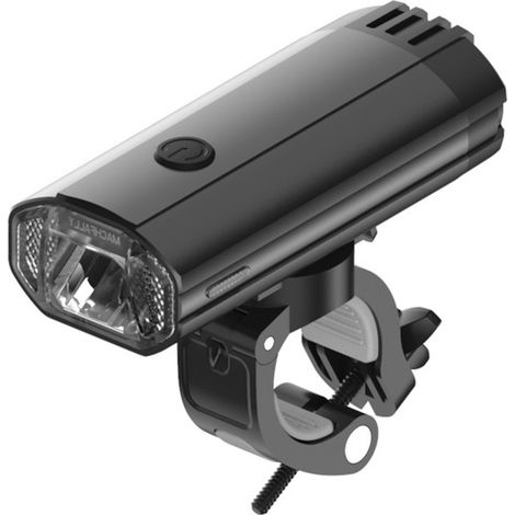 Phare de vélo à LED, 450 lumens, en alliage d'aluminium, pour la circulation urbaine, sur route ou de nuit.-AquaForge (1/5)