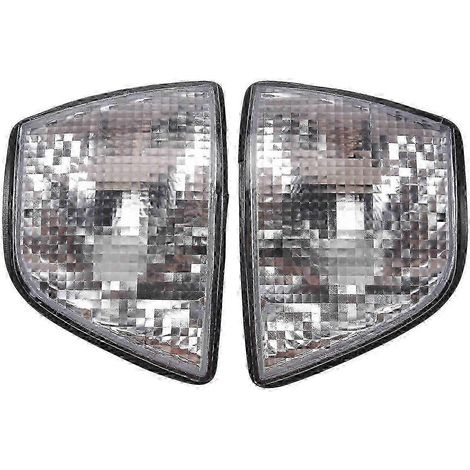 Luces de esquina delanteras con lente transparente, intermitentes y luces laterales para BMW Serie 3 E36 (1992-1998) Edición 0620 (1/4)