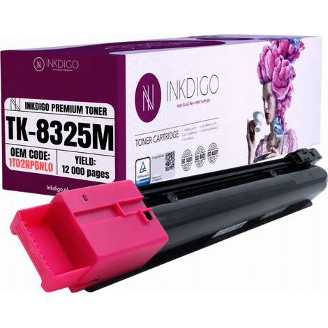 Inkdigo Toner TK8325M kompatibel mit Kyocera TASKalfa2551ci TÜV-zertifiziert (1/5)