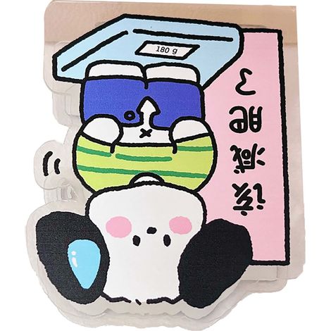 Porte-stylo en acrylique créatif, décoratif et multifonctionnel, petit et mignon, boîte de rangement pour fournitures de bureau. (1/5)