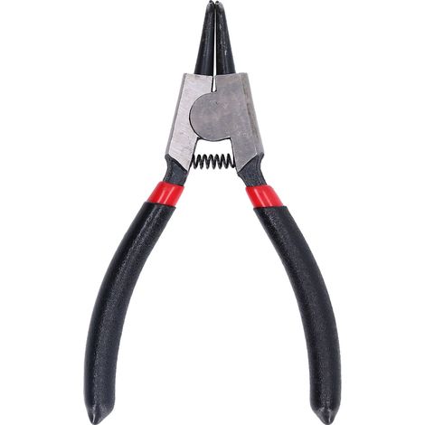 Pince à circlips en acier au carbone avec poignées en caoutchouc, outil de réparation manuel traité thermiquement, 12,7 cm (5 pouces) (1/5)