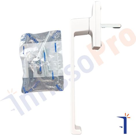 Maniglia per alzante scorrevole Master Italy linea Italia modello A3080 - Colore: BIANCO RAL 9010