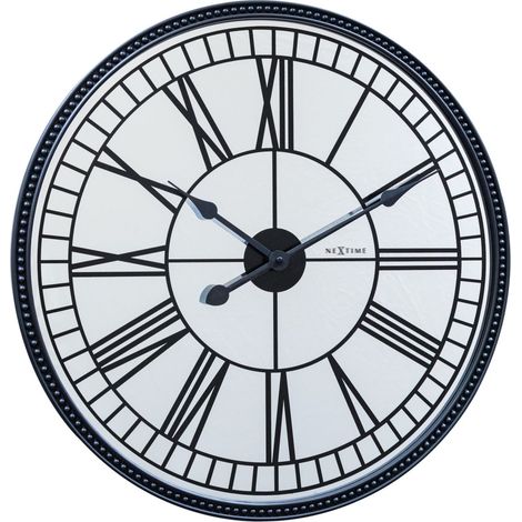 Nextime Wanduhr Cleopatra Ø 56 cm schwarz Standard Wanduhr (1/3)