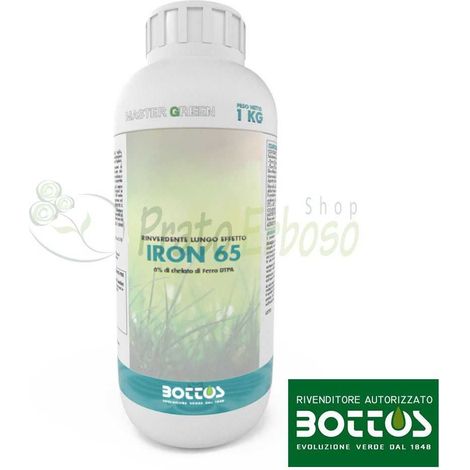 Fer 65 - 1 kg d'engrais liquide pour la pelouse