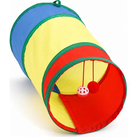 50 x 25 cm tunnel de jeu pliable pour chat solide et durable (1/5)