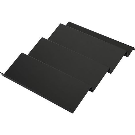 (Schwarz, Transparent) Gewürzschubladen-Organizer aus Acryl – Schwarz – Mehrstufig – Vielseitige Aufbewahrung (1/4)