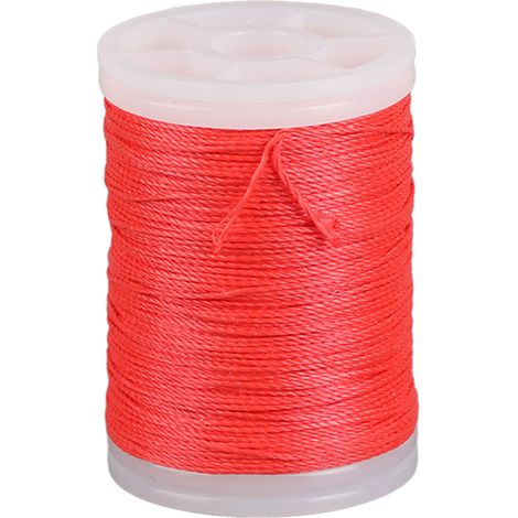 Fil de service pour corde d'arc en polyéthylène durable, pour arc recurve et arc composite rouge (1/5)