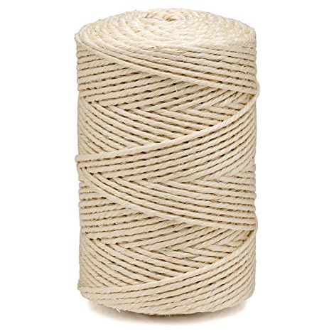 La cordeline CJN38 Roll Spago Sisal Diametro 2,5 mm x Lunghezza ± 240 m (1/4)