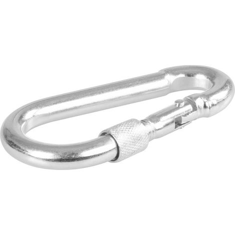 Karabiner Strend Pro, mit Mutter, 10 mm, Pack. 10 Stk. (1/3)