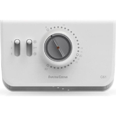 Fantini Cosmi C61 Termostato per ventilconvettori fan-coil (1/2)
