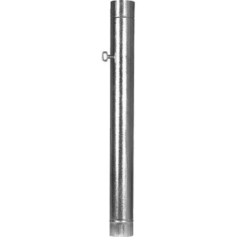 TUBO ESTUFA GALV.110MM C/LLAVE