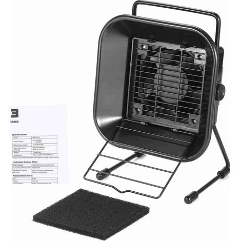 Extracteur de fumées de soudure 220 V 16 W avec filtre à charbon actif et ventilateur silencieux à angle réglable pour station de soudage (1/5)