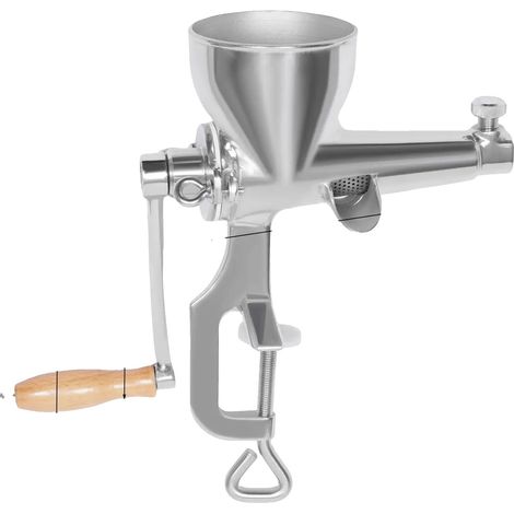 Licuadora de trigo de acero inoxidable, alta extracción de jugo, color plata. (1/2)