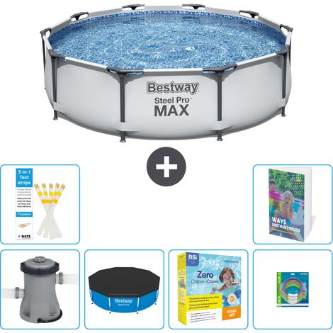 Bestway Steel Pro MAX Rund - 305x76 cm - 7-teilig S231