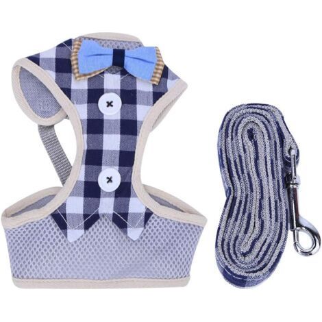Cat Harness and Cat Running Belt - Explosion-Proof - Soft Kitten Harness with Leash (S) (1/5)