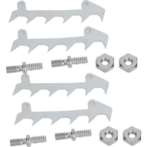 royaluxe -Kit d'écrous de pointe de boulon de pare-chocs de tronçonneuse, 2 jeux adaptés à Stihl 017 018 020 021 023 025 MS170 MS180 MS192T (1/5)