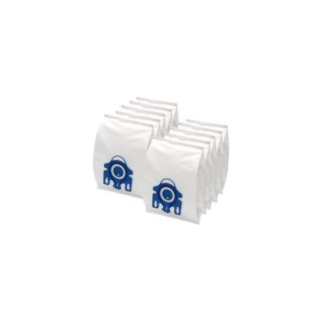 Kaelt - Lot de 10 sacs pour aspirateurs Miele Compact C1, C2, Bag 3D Efficiency S700, S241 - S256i, S4000-S4999 (1/2)
