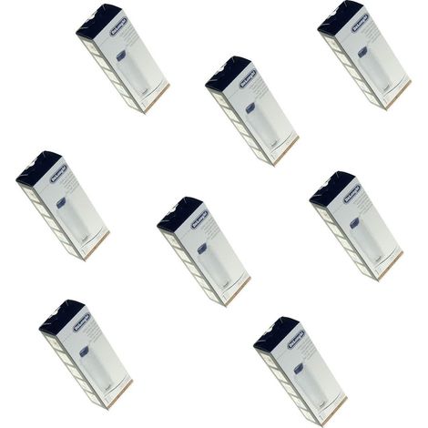 Lot de 8 filtres adoucisseur d'eau modèles ECAM (5513292811) Cafetière, Expresso DELONGHI