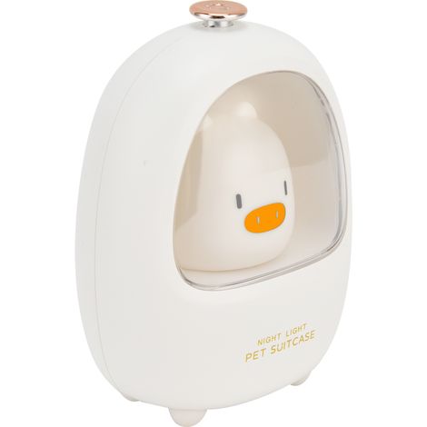 Veilleuse rechargeable par USB, trois températures de couleur, intensité lumineuse réglable en continu, lumière douce LED, protection des yeux sans scintillement, lampe de nuit à économie d'énergie (1/5)