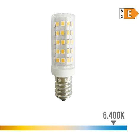 Bombilla tubular de led e14 6,5 w 800 lm 6400k luz fría (1/3)