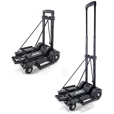 Carrito plegable de acero ligero de 45 kg con 4 ruedas (1/5)