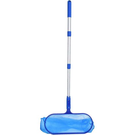 Ensemble d'épuisette télescopique à trois sections pour le nettoyage de piscine, accessoires de nettoyage de piscine (1/5)