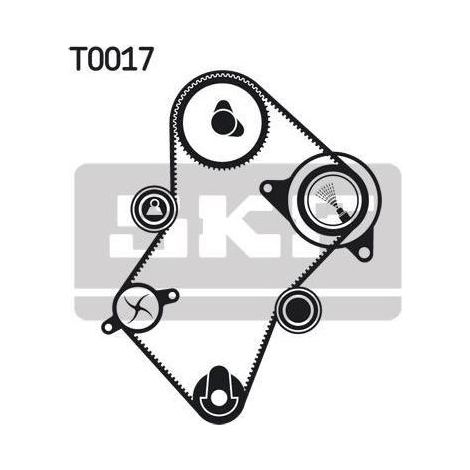 Kit de courroie crantée SKF VKMA 03244 CITROËN 0816.93 0829.59 0830.28 0830.31