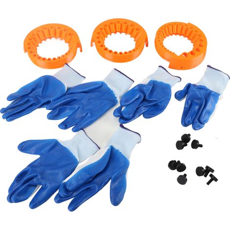 Affûteur forets plastique tailles multiples – Accessoire meulage compatible artisanat orange, affûtage (1/2)