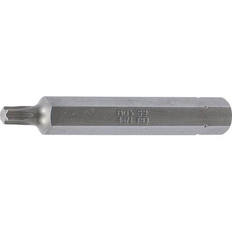 Embout T30 Torx 10 mm (3/8) - Précision et Durabilité, Chrome-Vanadium, Zones Difficiles - D-Work