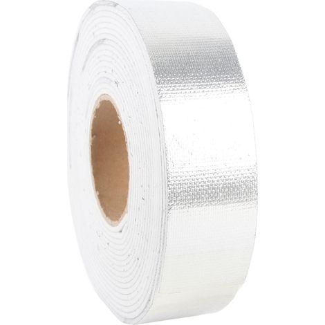 Nastro isolante termico IMPA813871, nastro in alluminio resistente al calore per tubi, 1000 °C, per componenti automobilistici, riparazioni domestiche, 1,97 pollici x 0,12 pollici x 25,26 piedi. (1/4)
