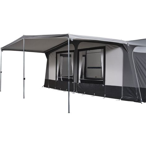 Toldo Campout con estructura de acero de 28 mm y 3 barras de techo. (1/4)