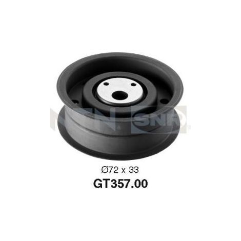 Galets tendeurs - GT357.00 - SNR - Compatible avec véhicule Volkswagen, Seat, Audi