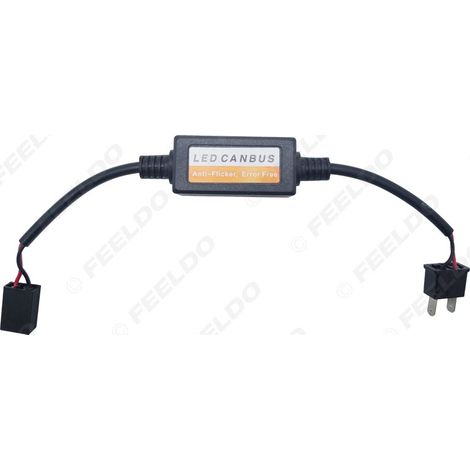 H7 LED Headlight Decoder for Cars - LED Headlight Fault Decoder - Fault Warning Light Eliminator (1/5)