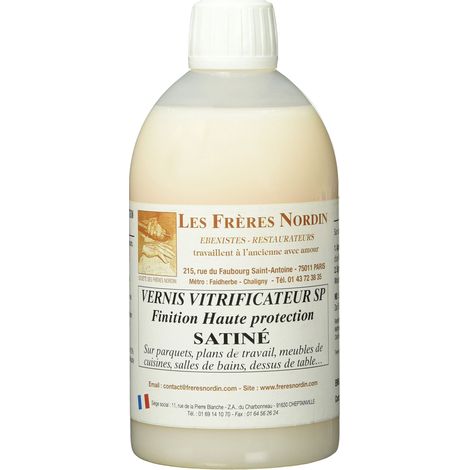 Vernis Vitrificateur Satine, Multicolore (1/4)