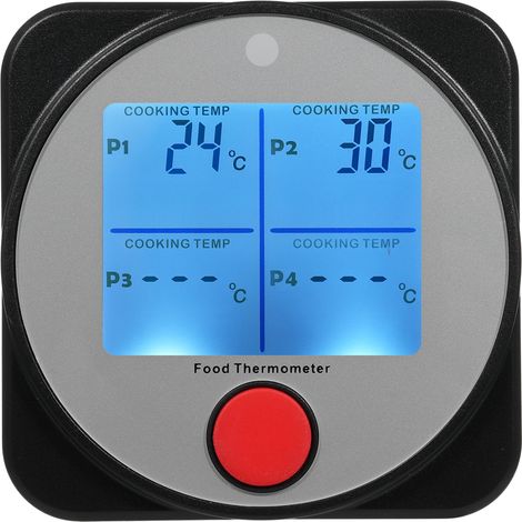 Thermomètre alimentaire intelligent WT308 avec 2 sondes Bluetooth - pour cuisine, BBQ et contrôle de la température des aliments (1/5)