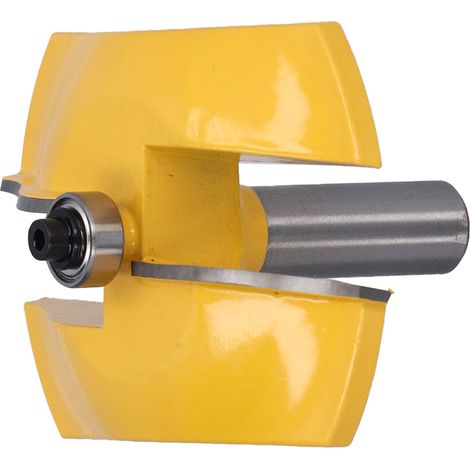 Fraise à rainurer carbure pour portes en bois, queue 1/2", diamètre 3,5", idéale défonceuse panneaux surélevés (1/5)