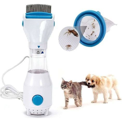 Pet Electric Flea Comb Electric Lice Remover Flea Cleaning Brush And Lice Comb Dog Lice Catcher 1000 pcs (1/5)