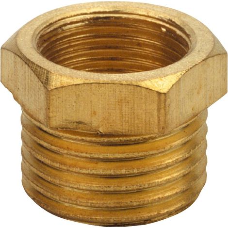 Riduzioni esagonale ottone giallo 1"x2''
