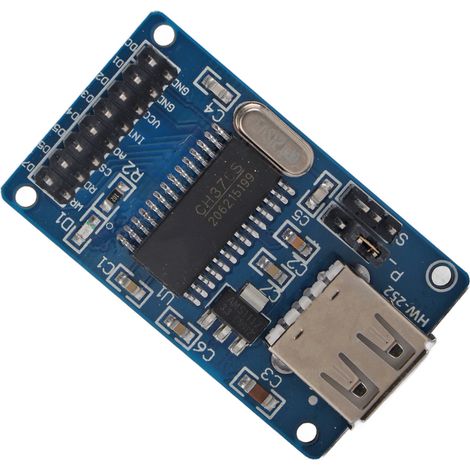 HW-252A CH376 USB-Modul mit Unterstützung für einen 8-Bit-Parallelport und einen asynchronen seriellen Port (1/5)