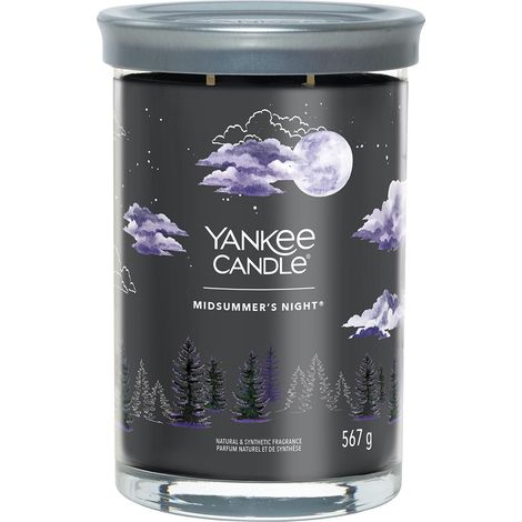 Yankee Candle Signature Midsummer's Night Candela Nera (1/5)
