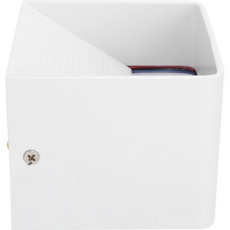 Luminaire mural LED 20W blanc, télécommande Bluetooth 2.4G, 3 températures de couleur, pour salon bureau, 170-245V, applique moderne. (1/5)
