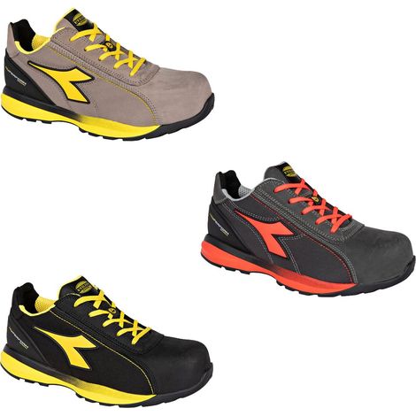 Scarpe antinfortunistiche Diadora Glove Hyper Low S3S FO HRO SR ESD - 46 - Nero (1/5)
