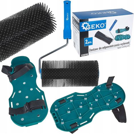 Kit de ventilación para boquilla, 2 piezas, rodillo de 230 mm + zapatas GEKO G30190