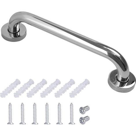 Haltegriffe für Senioren 35cm Edelstahl Sicherheitsgriffe für Badewanne Dusche Badezimmer Haltegriff