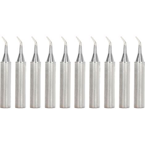 Lot de 10 Pointes de Fer à Souder Universelles, Type Interne Chauffage IS (Tête Coude) pour Station de Soudure (1/5)