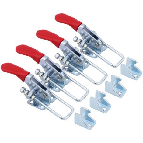Ensemble de 4 pinces à genouillère à verrouillage, outil manuel, capacité de maintien du métal : 163 kg/360 lb GH-40323 (1/5)