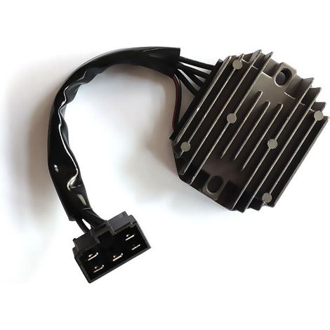 Motorcycle rectifier, compatible with Suzuki AN400, AN250, Burgman 250 and Skywave 250 models.